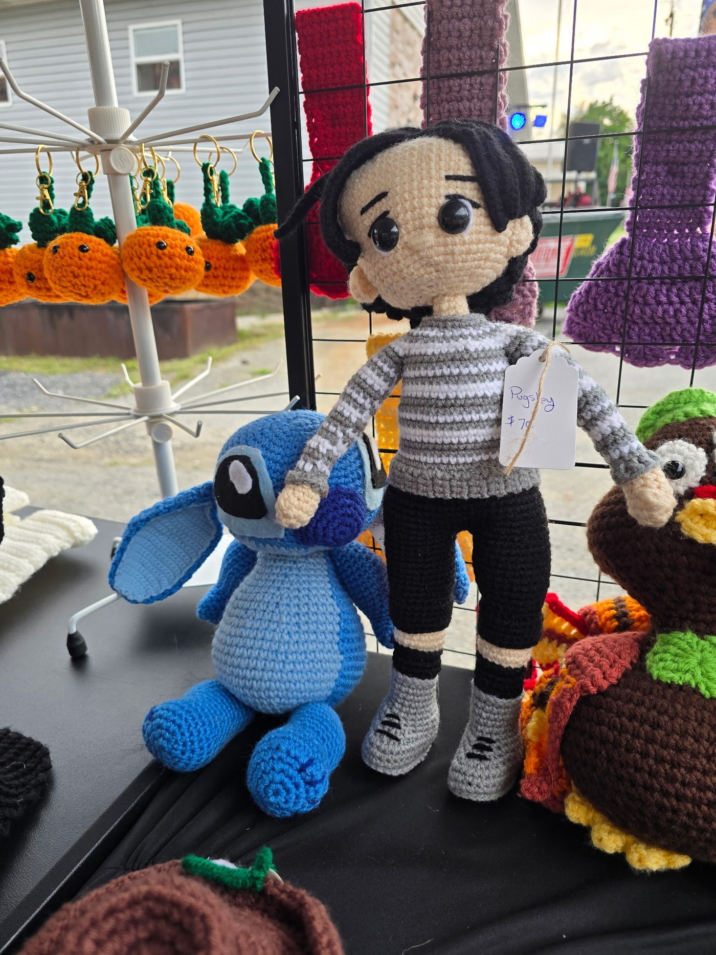 Our table at a recent craft market